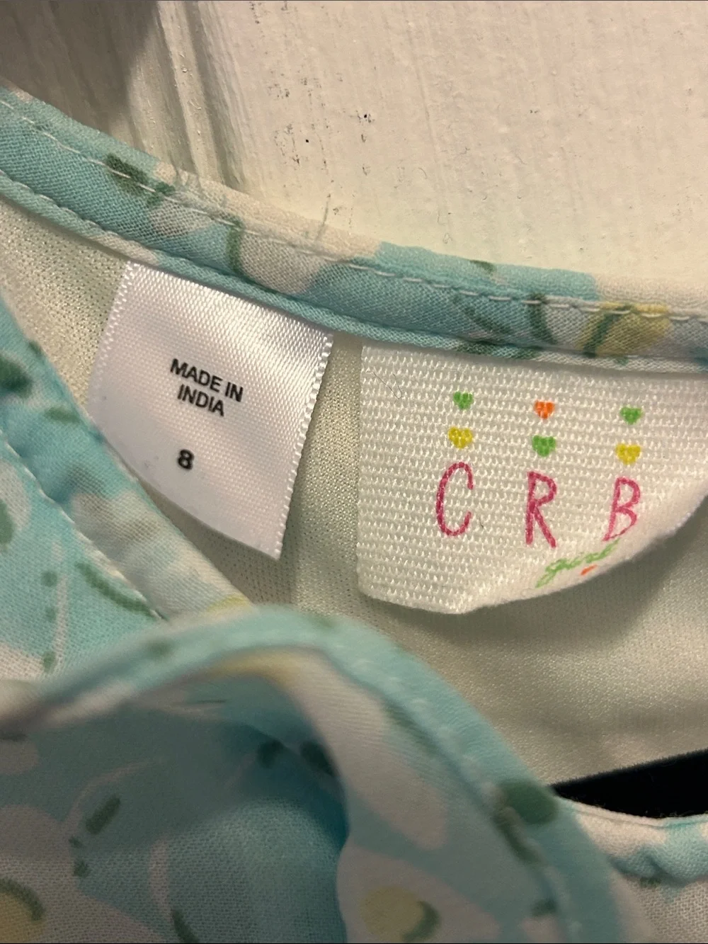 Sears Mint Floral Ruffle Sundress